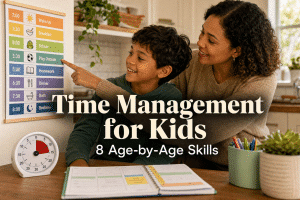 Teaching Kids Time Management: 8 Age-by-Age Skills That Stick