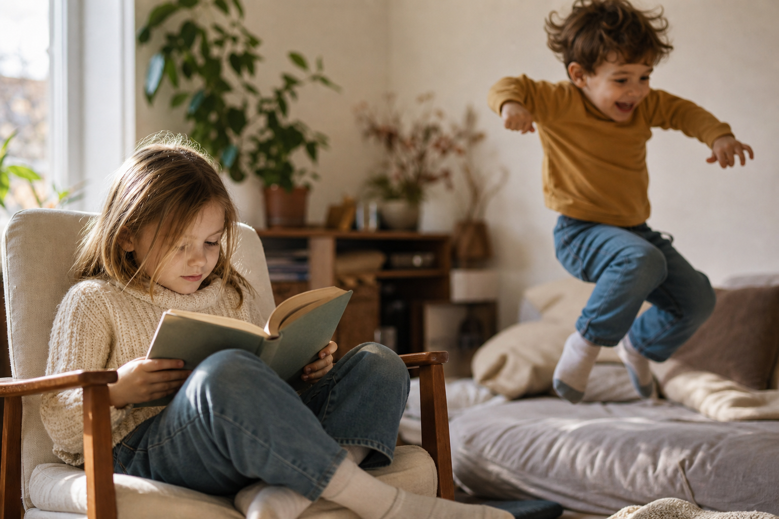 Parenting: Getting To Know Your Childs Temperment and Personality 16 Siblings with different temperaments showing distinct child personalities