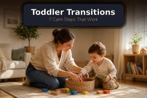 Toddler Transitions Between Activities: 7 Calm Steps That Work
